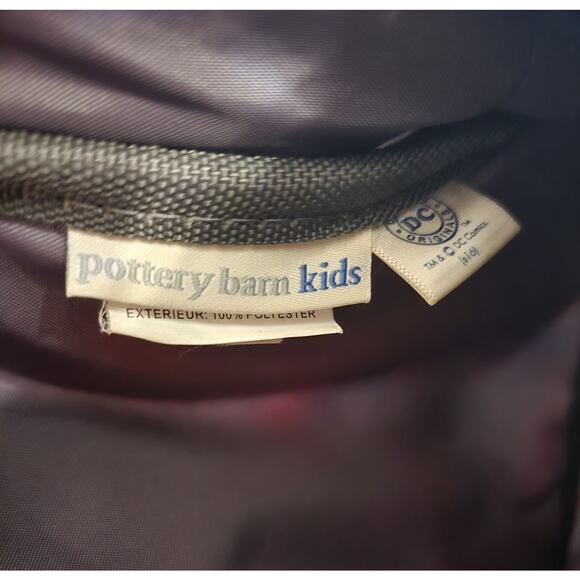 Pottery Barn Kids Superman Toddler Backpack DC Comics Back pack Gray PBK Bag - Picture 8 of 8